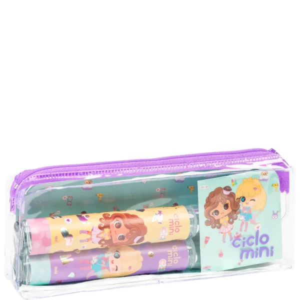 Estojo Deo Colônia Cici Bela 30ml + Deo Colônia Cici Mel 30ml