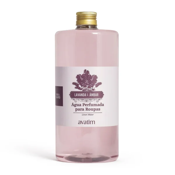 Água Perfumada para Roupas Lavanda & Âmbar 1000ml