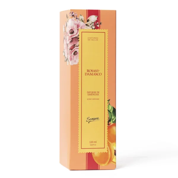 Difusor de Essências Rosas & Damasco 120ml Sensore - Imagem 2