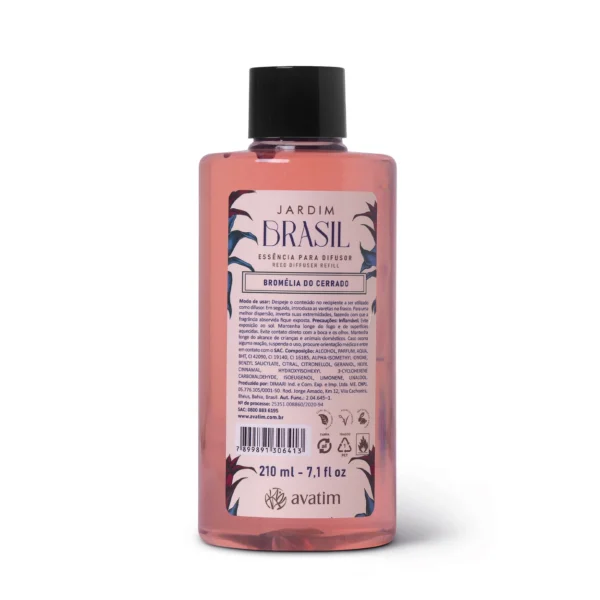 Essência para Difusor Bromélia do Cerrado 210ml Jardim Brasil