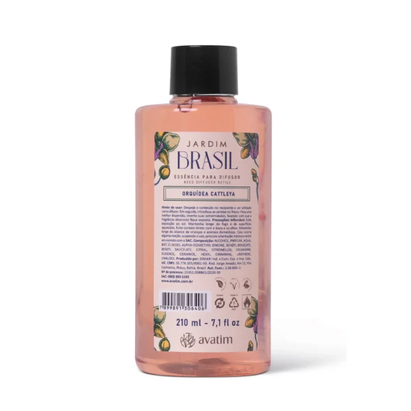 Essência para Difusor Orquídea Cattleya 210ml Jardim Brasil