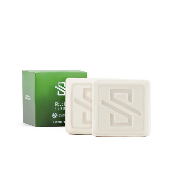 Sabonete em Barra 2 em 1 Seleto Herbo 100g (Cx. com 2 unid.)