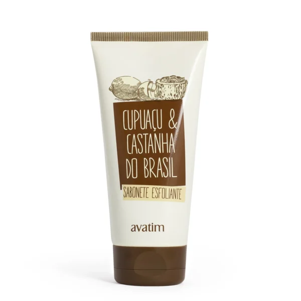 Sabonete Líquido Esfoliante Cupuaçu & Castanha do Brasil 180ml