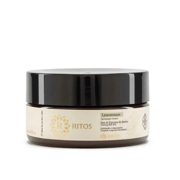 Sais de Banho e Espuma Lemongrass 190g Ritos