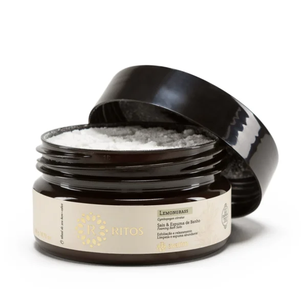 Sais de Banho e Espuma Lemongrass 190g Ritos - Imagem 2