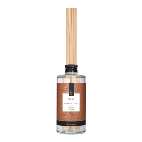 Difusor de Varetas Musk Via Aroma - 250ml