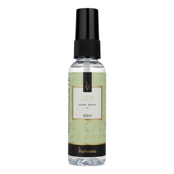 Home Spray Capim Limão Via Aroma - 60ml