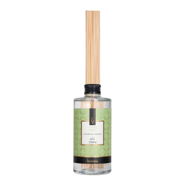 Difusor de Varetas Capim Limão Via Aroma - 250ml