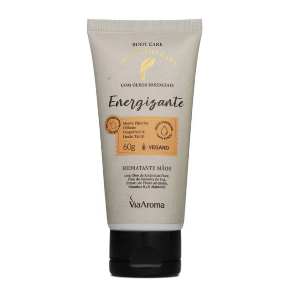 Hidratante Mãos Energizante Aromatherapy Via Aroma - 60g