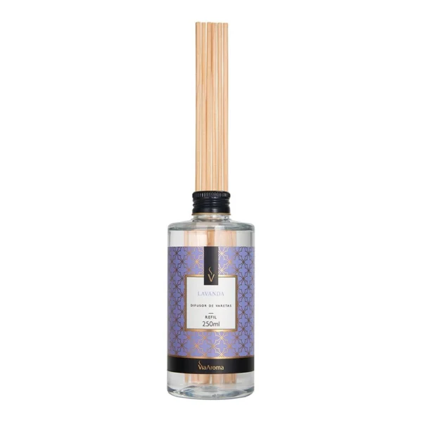 Difusor de Varetas Lavanda Via Aroma - 250ml