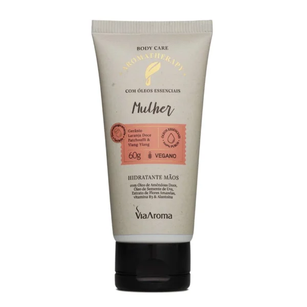 Hidratante Mãos Mulher Aromatherapy Via Aroma - 60g