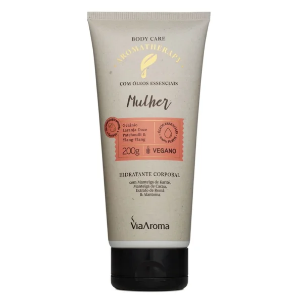 Hidratante Corporal Mulher Aromatherapy Via Aroma - 200g