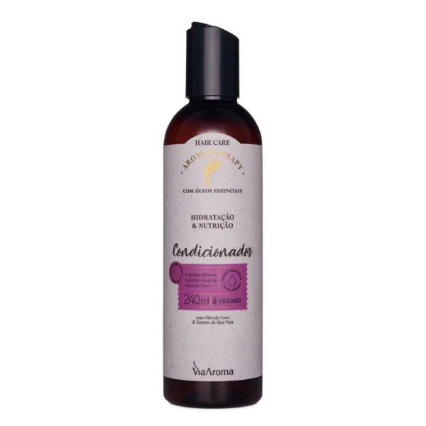 Condicionador Hidratação e Nutrição Aromatherapy Via Aroma - 240ml