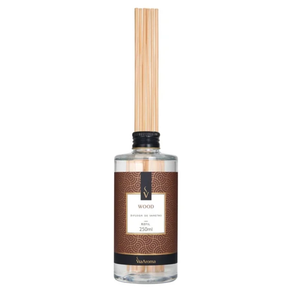 Difusor de Varetas Wood Via Aroma - 250ml