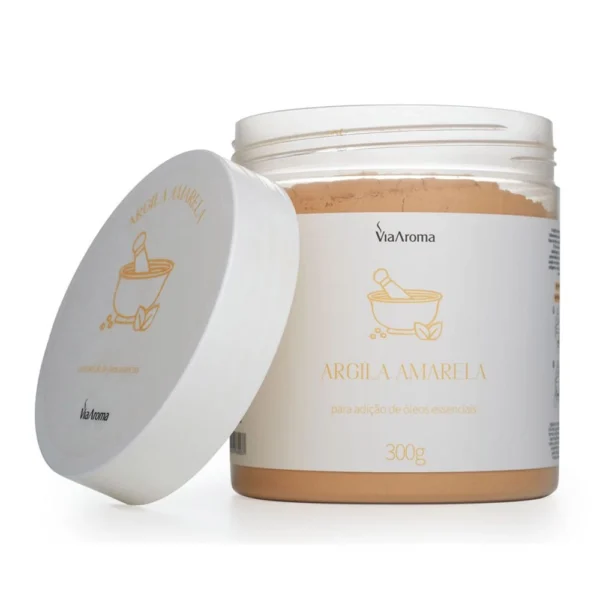 Argila Amarela Via Aroma - 300g - Imagem 2