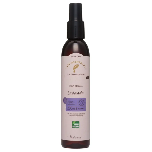 Água Termal com Óleo Essencial de Lavanda Via Aroma - 200ml