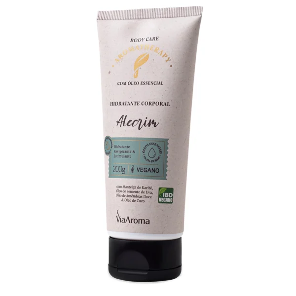 Hidratante Corporal Alecrim Aromatherapy Via Aroma - 200g