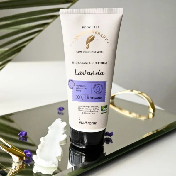 Hidratante Corporal Lavanda Aromatherapy Via Aroma - 200g