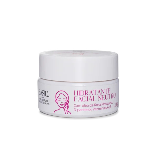 Hidratante Facial Neutro Linha Basic Via Aroma – 100g