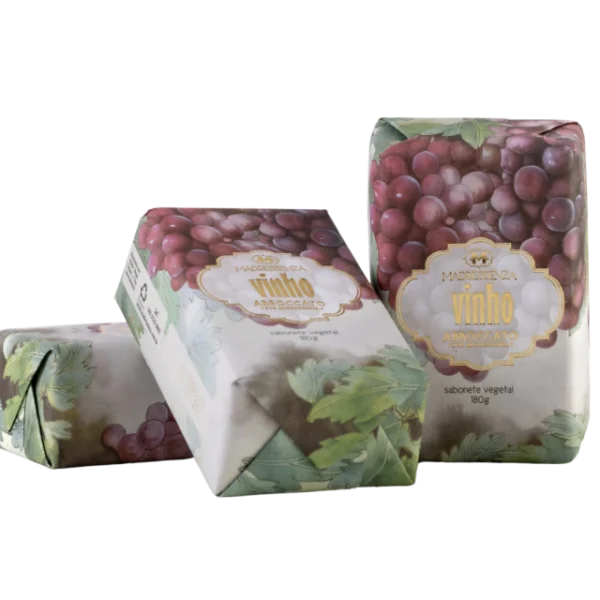 Sabonete vegetal Vinho - 180G