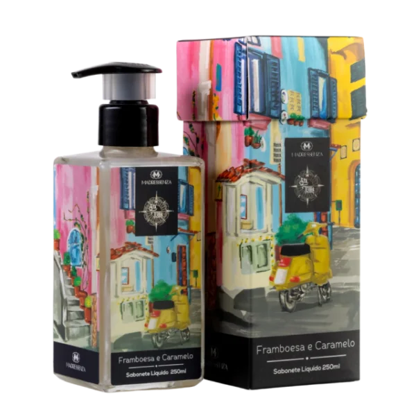 Sabonete líquido Framboesa e Caramelo - 250ml