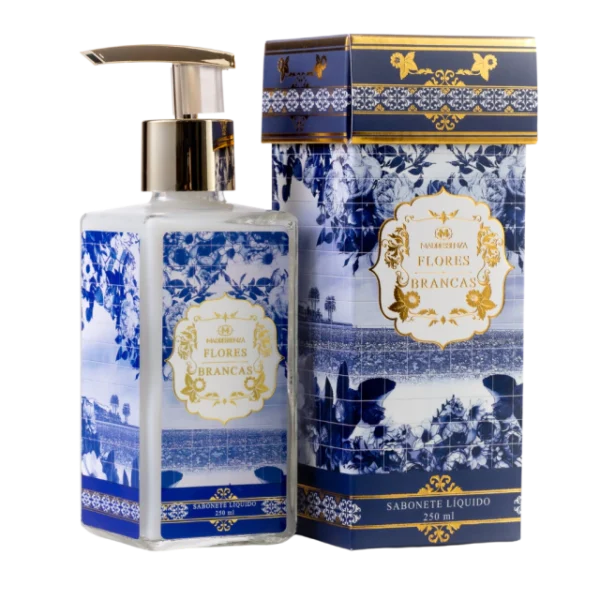 Sabonete líquido Flores Brancas - 250ml