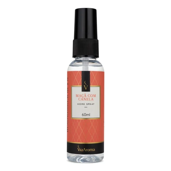 Home Spray Maçã com Canela Via Aroma - 60ml