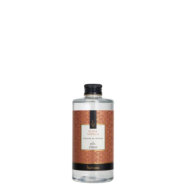Refil para Difusor de Varetas Black Vanilla Via Aroma - 250ml
