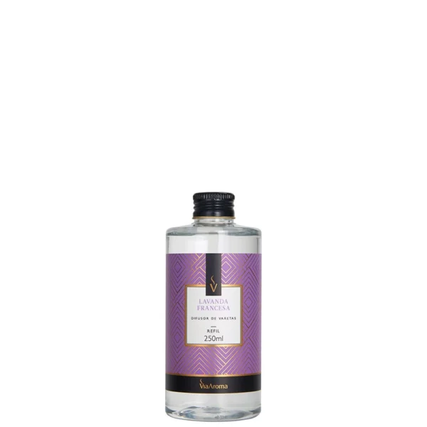Refil para Difusor de Varetas Lavanda Francesa Via Aroma - 250ml