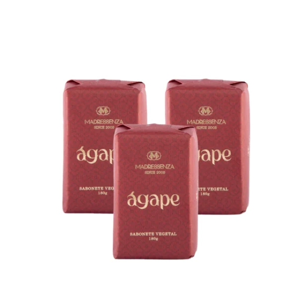 Sabonete vegetal Ágape - 180g