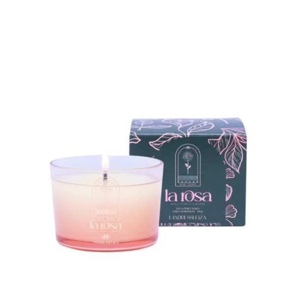 Vela perfumada de massagem La Rosa - 100g