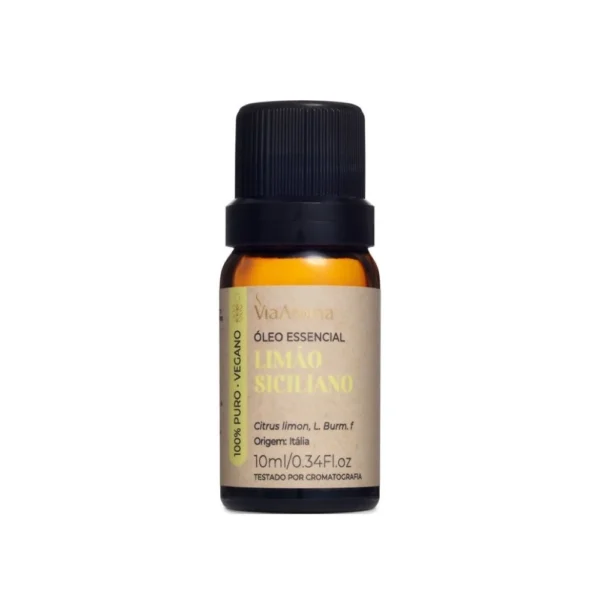 Óleo Essencial Limão Siciliano Via Aroma - 10ml
