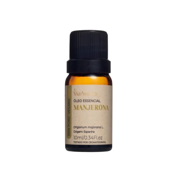 Óleo Essencial Manjerona Via Aroma - 10ml